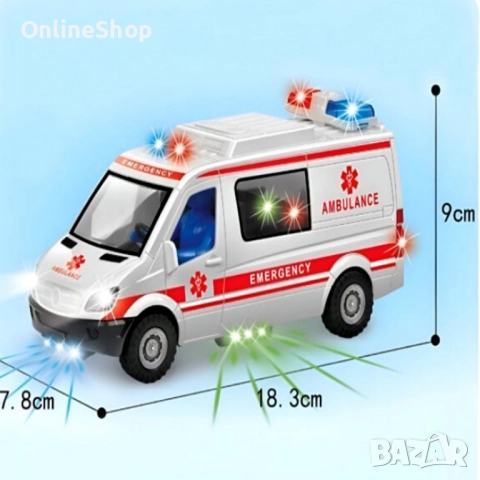 Линейка играчка със звуци и мигащи светлини Bump & Go, снимка 11 - Други - 52239347