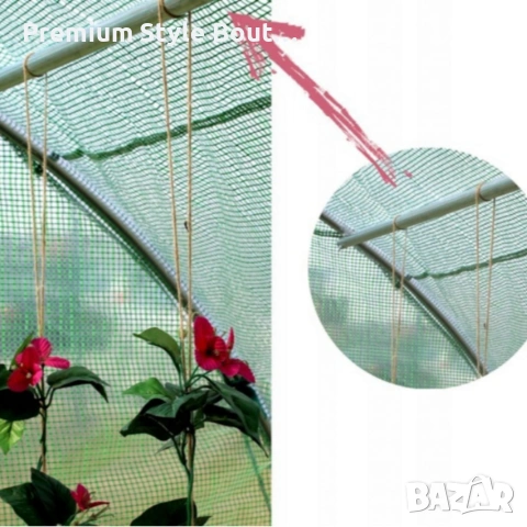 Компактна оранжерия - професионална защита и идеални условия за вашите култури - 3 х 2 х 2м , снимка 2 - Други стоки за дома - 53592709