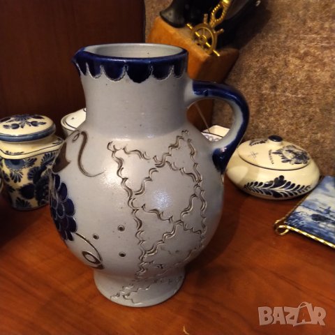 Разкошна немска кана ръчна изработка , снимка 2 - Кани - 37035366