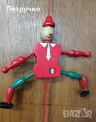 Кукла Пинокио - италианска ръчна изработка
