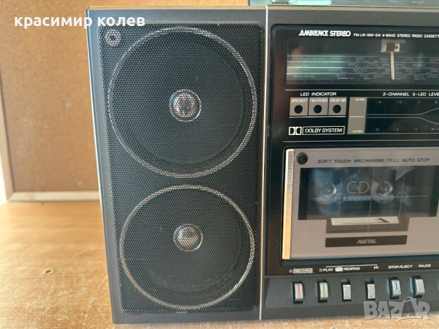 радиокасетофон "Panasonic RX-F32LS", снимка 5 - Радиокасетофони, транзистори - 53259657