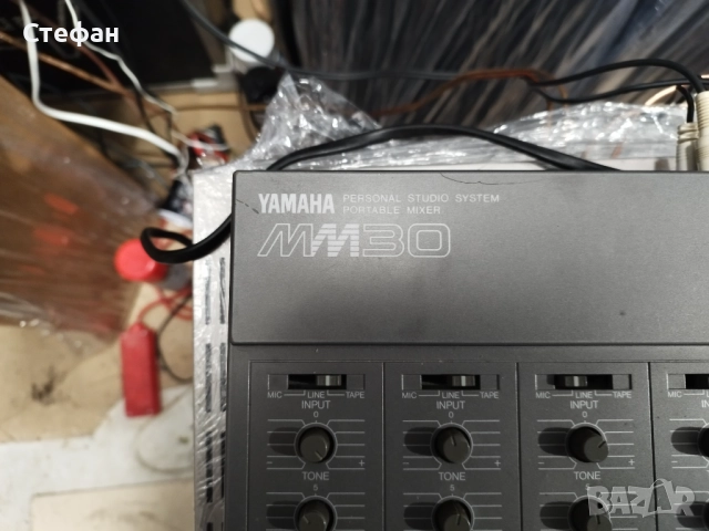  миксер Yamaha MM30, снимка 4 - Ресийвъри, усилватели, смесителни пултове - 52814645