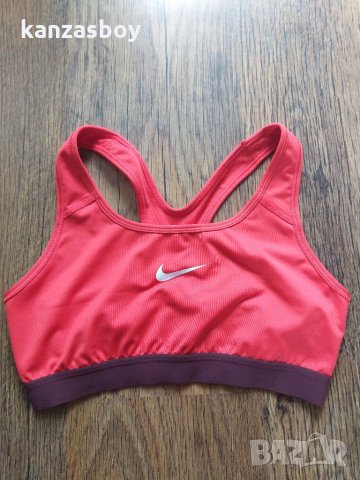  Nike Pro Classic Bra Vermelho - страхотно бюстие, снимка 5 - Корсети, бюстиета, топове - 33227877