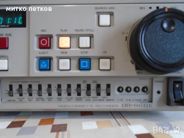 S-VHS JVC Br-s611e, снимка 5 - Плейъри, домашно кино, прожектори - 49613764