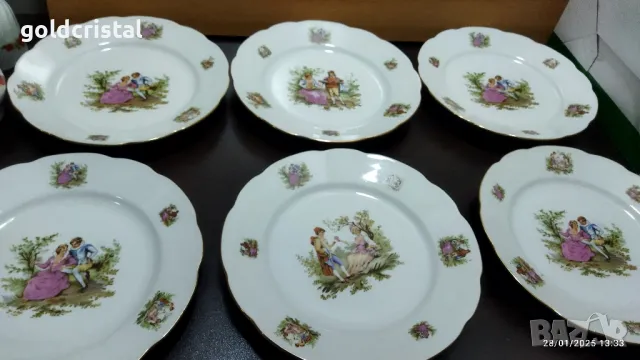 стар полски порцелан чинии за хранене 