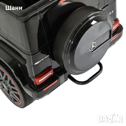 Акумулаторен джип Mercedes G63 черен металик

, снимка 6 - Детски велосипеди, триколки и коли - 49491899