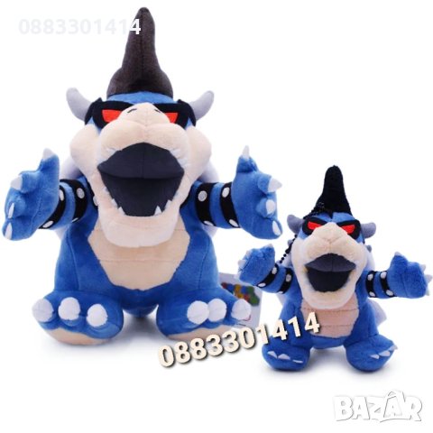 Дракон Баузър Супер Марио Плюшен змей, снимка 3 - Плюшени играчки - 44048106