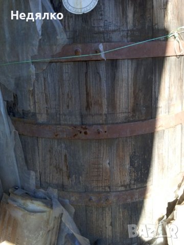 Стара каца,буре,600 литра, снимка 4 - Декорация за дома - 38558166