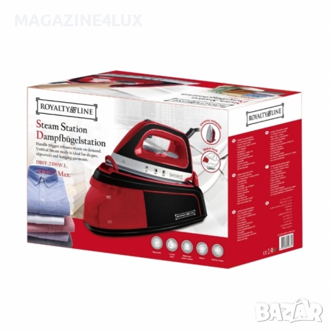 Професионален парогенератор Royalty Line RL-DBST-2300W.1 Мощност: 2300 W;, снимка 2 - Ютии - 51666143
