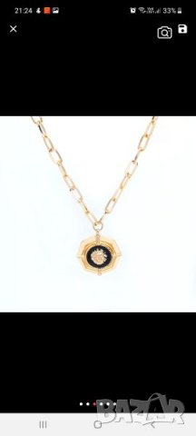 Дамско колие с шарка Версаче, снимка 8 - Колиета, медальони, синджири - 32784988