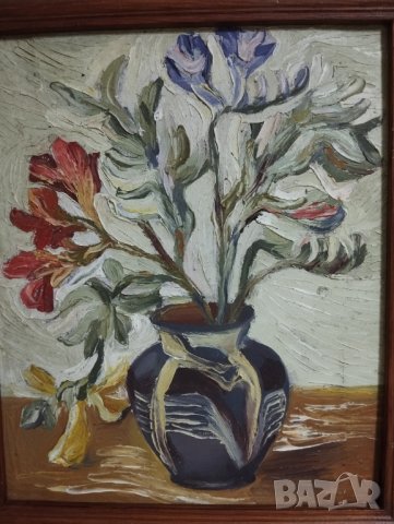 Картина-цветя, снимка 2 - Картини - 43050077