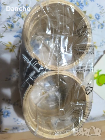 Комплект от 20бр. бамбукови пръстени за шиене , бродиране регулируеми, снимка 2 - Други - 51397197