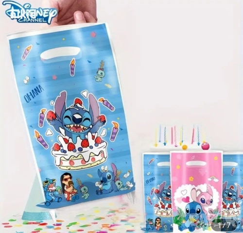 Стич Stitch 10 бр торбички за лакомства подарък рожден ден парти, снимка 10 - Други - 35352954