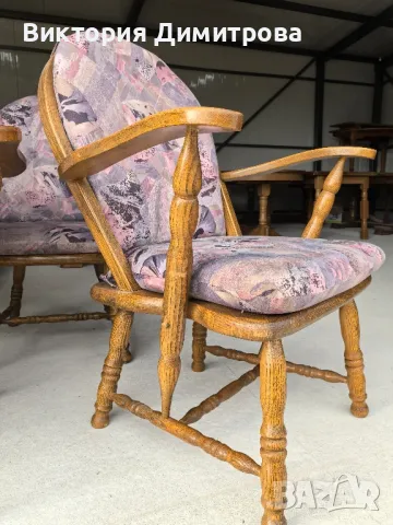 Комплект от 5 кресла, снимка 5 - Столове - 48550576