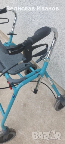 Голям ролатор Dolomite в отлично състояние. Без следи от употреба., снимка 2 - Ролатори - 51227869