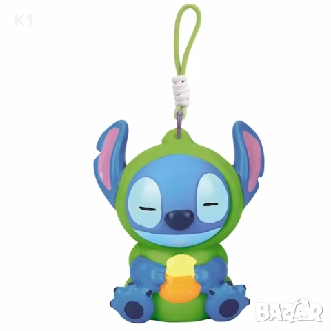Labubu Stitch ключодържател, Miniso Лабубу Стич играчка , снимка 3 - Образователни игри - 51531689