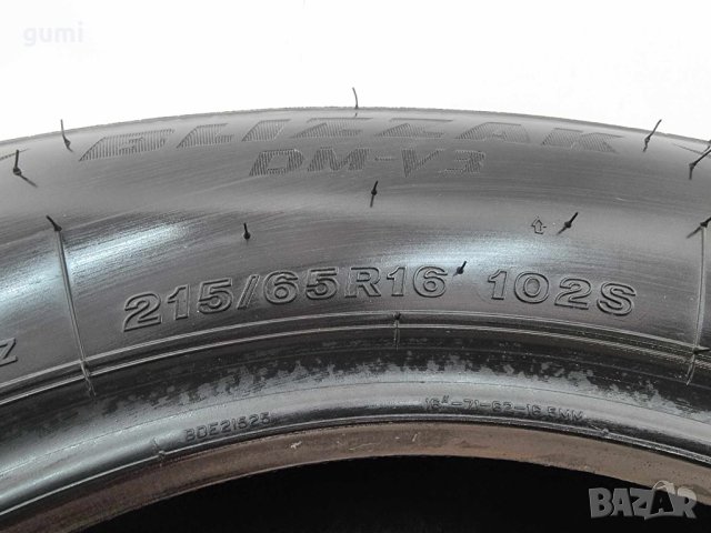 2бр зимни гуми 215/65/16 Bridgestone L0143, снимка 4 - Гуми и джанти - 43762980