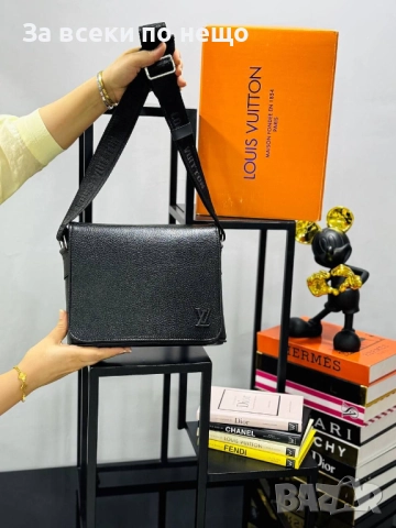 Louis Vuitton Мъжка Чанта За През Рамо Луис Витон - Налични Различни Цветове Код E895, снимка 7 - Чанти - 51864703