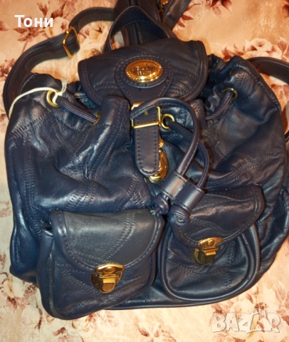 BELLINI DELUXE Оригинал Нова Кожена Дамска Раница , снимка 8 - Раници - 52418743