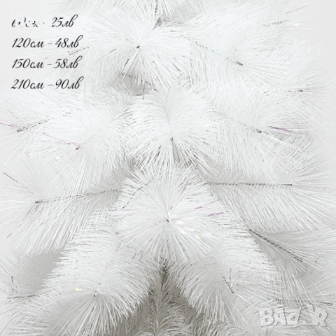 Елхи,зелени.бели,с шишарки, снимка 6 - Декорация за дома - 52394518