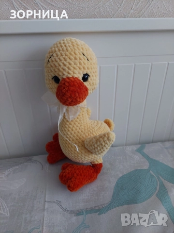 Плетена играчка пате