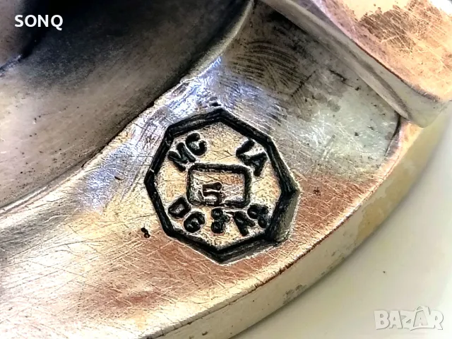 Страхотна Посребрена Статуетка- Лебеди, снимка 6 - Статуетки - 49615251