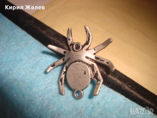 СРЕБРИСТ ФИГУРАЛЕН АПТ МЕДАЛЬОН - ПАЯЧЕ 23596, снимка 2 - Колиета, медальони, синджири - 35654973