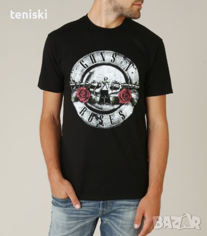 Мъжка тениска Guns N' Roses 6 модела всички размери, снимка 5 - Тениски - 28655536