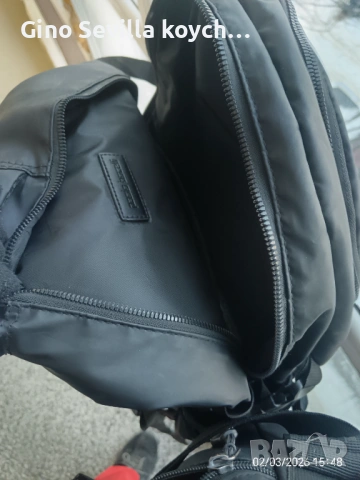 Кожена раница , снимка 3 - Раници - 53585423