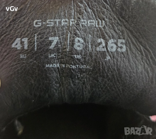 Мъжки кецове G Star Ravond Mid - 41, снимка 5 - Кецове - 52025949