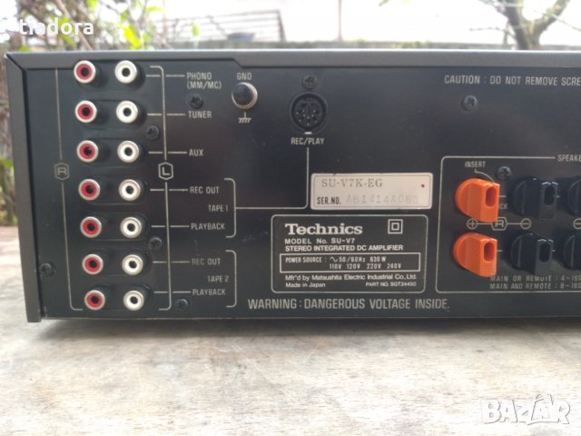 Technics SU-V7, снимка 10 - Ресийвъри, усилватели, смесителни пултове - 28556201