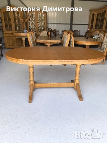 Разтегателна трапезна маса , снимка 7 - Маси - 51714425