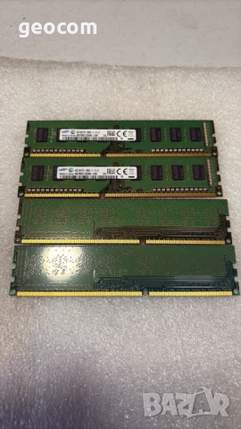 16GB (4x4GB) DDR3 Samsung PC3-12800U (1600Mhz,CL-10,КИТ), снимка 2 - RAM памет - 51417661