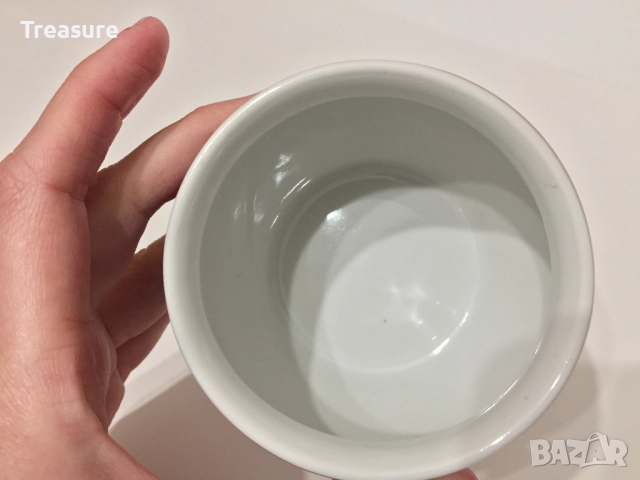 Солница гърне, порцелан, ДФЗ Вербилки, снимка 3 - Антикварни и старинни предмети - 40953836