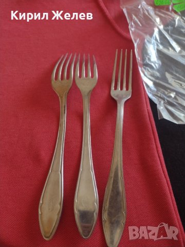Три стари вилици от соца П.Денев Габрово 42066, снимка 7 - Други ценни предмети - 43848395