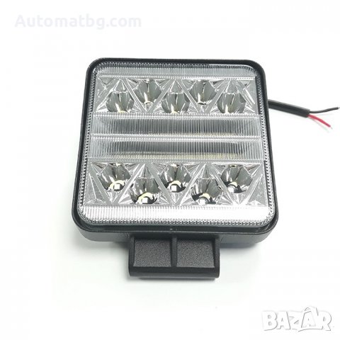 Диоден халоген Automat, Универсален, Алуминий, IP67, 12V - 30V, 102W, 6000K, 1894, Черен, снимка 2 - Аксесоари и консумативи - 37499070