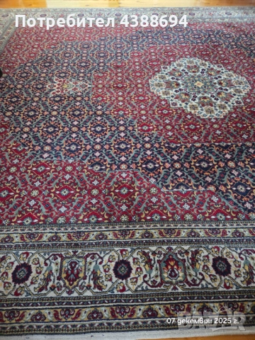 Персийски килим 4 м.  на 3 м., снимка 3 - Килими - 52746633