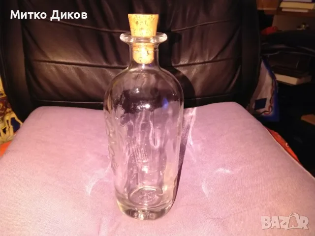 Bumbu rum bottle празна бутилка от ром красива с спец.коркова тапа Пирати Барбадос 750млл, снимка 3 - Колекции - 47463775