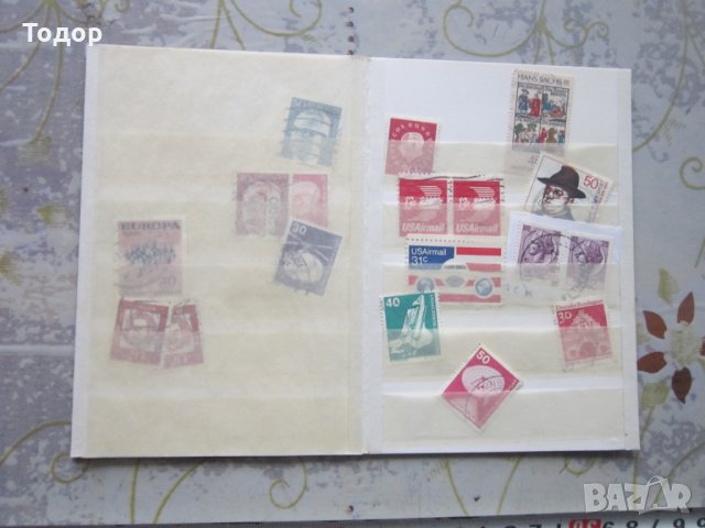 Немски албум класьор с марки 2, снимка 2 - Филателия - 27760530