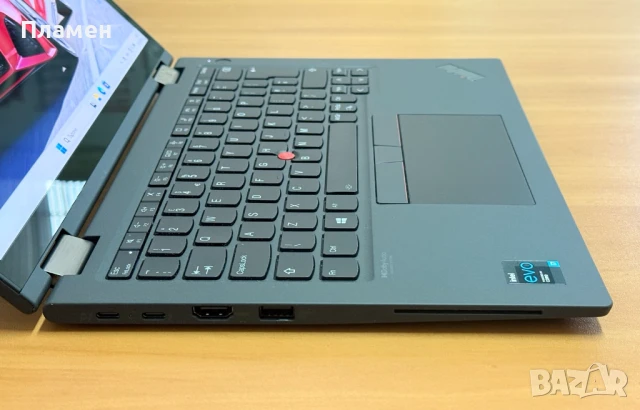 Lenovo ThinkPad X13 Yoga Gen 2 / 2 в 1 TouchScreen / i7-1165G7 / 16GB RAM / 512GB SSD / QHD+ IPS, снимка 9 - Лаптопи за работа - 51028083