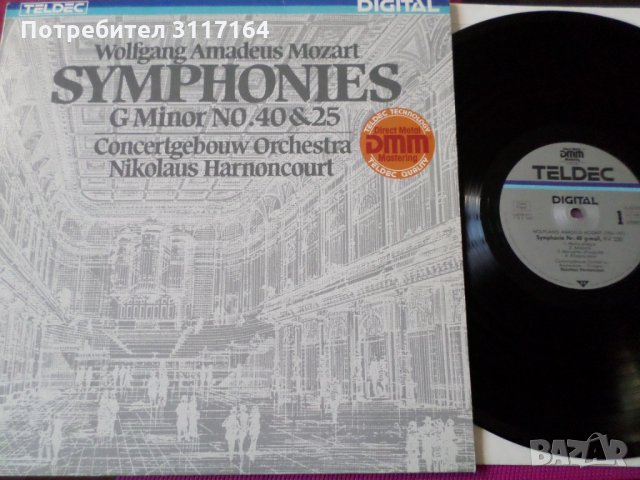 Mozart - Symphonies no.40 & 25 - Nikolaus Harnoncourt- Teldec