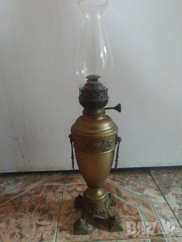 стара газова /газена/  лампа, снимка 1 - Други ценни предмети - 37978626