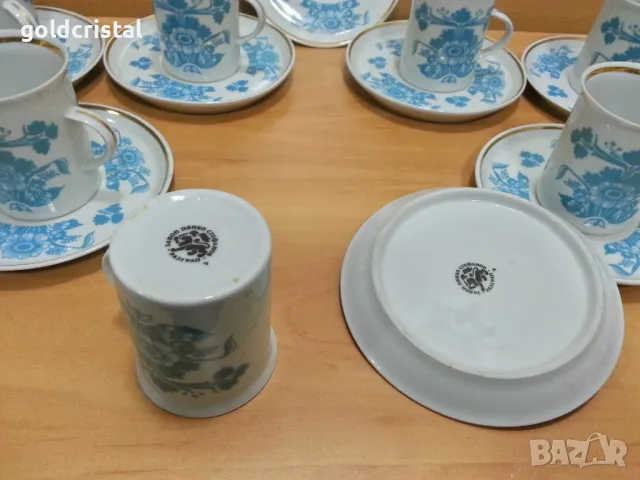 стар български фин порцелан чашки за кафе , снимка 5 - Антикварни и старинни предмети - 25855419