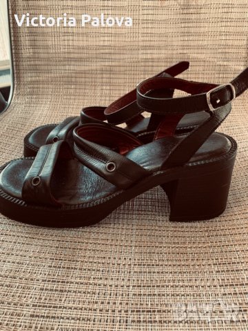 Уникални груби сандали FUN&CO,естествена кожа, снимка 9 - Сандали - 36990586