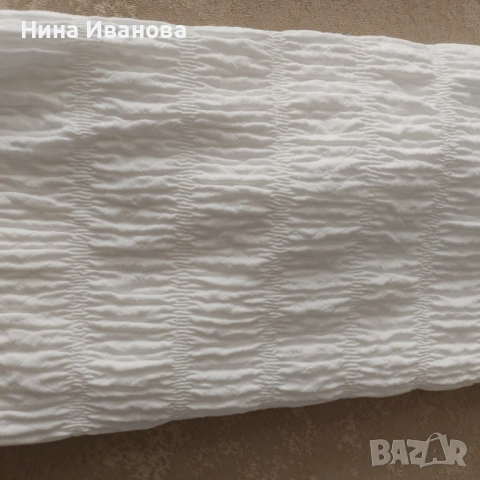 Комплект спален 200/210 БЯЛ 2 вида  нов, снимка 5 - Спално бельо - 48546032