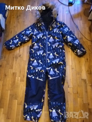 Gmmpaki suit forestland детска грейка гащиризон марков нова 128см 8 год. с качулка половин цена, снимка 1 - Детски якета и елеци - 44070247