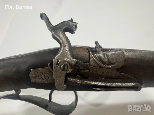 Рядка испанска капсулна пушка, снимка 3 - Антикварни и старинни предмети - 52516303
