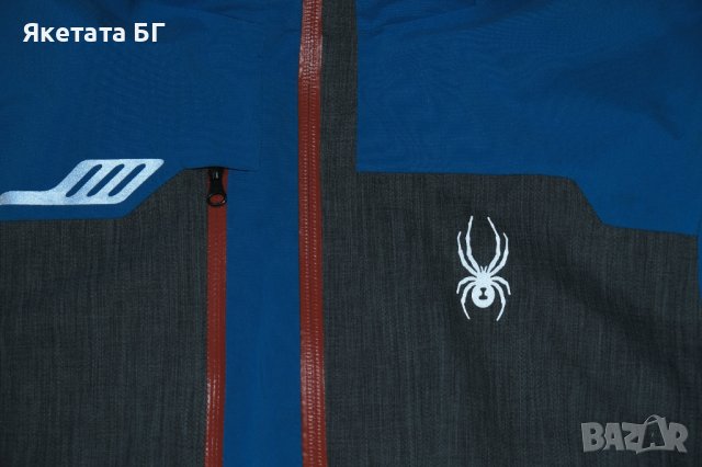 Spyder 20K/30K Оригинално ски яке мъжко, размер S, снимка 2 - Зимни спортове - 39222323