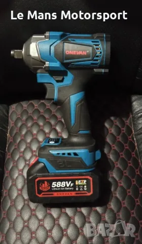 Мощен електрически ударен гайковерт 1200Nm, снимка 6 - Винтоверти - 49498087