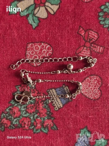 Сребърна гривна. От 18 до 23см. Цена 24,99лв. За Севлиево безплатна доставка., снимка 3 - Колиета, медальони, синджири - 50935454